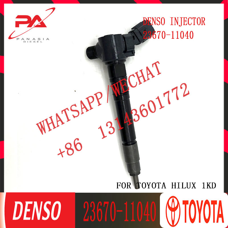 23670-11040 Common Rail Fuel Injector For Denso Toyta 2GD Hilux 23670-19065 Diesel