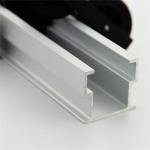 ESD 6063 Aluminum Flow Roller Track JY 2049A With Flange