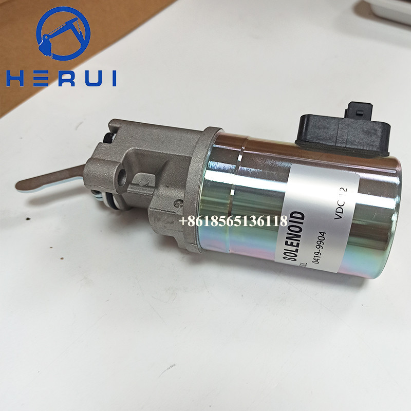 Fuel Stop Solenoid Valve 04199901 0419-9901 0419-9904 Device Shut Off Solenoid 0420-6913 04206913 For Deutz Engine 1012 2012