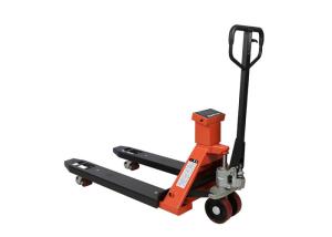 China 2 Ton Semi Electric Forklift Weight Scale Battery Power factory