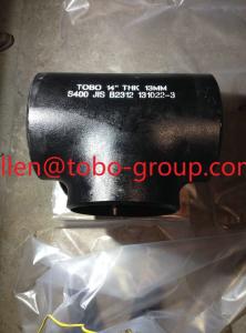 China TOBO STEEL Group ASME SA815 stainless steel piping fittings UNS S32750 UNS S32760 factory