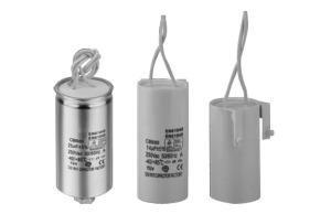 China Lighting Fixture Parts , 2µF 250V Compensation Capacitors for lighting fixtures factory