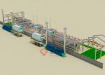 SS Steel Fabrication Paint Oven Customied Painting Production Line