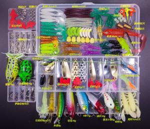 China Anti Acid Fishing Lures Set 109 - 240 PCSwith Metal Jig Spoons factory