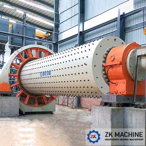 High Capacity Grinding Ball Mill Machine Durable Large Application Range