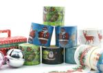 CMYK Christmas Patterns Festival Paper Sticker Roll
