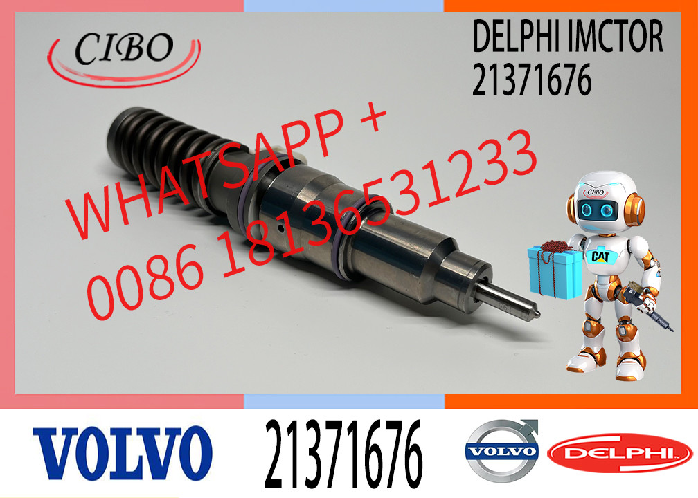 FOR VOL-VO MD13 EURO 5 21371676 7421340615 21340615 85003267 21340615 BEBE4D25002 BEBE4D25102 Genuine New Fuel injector