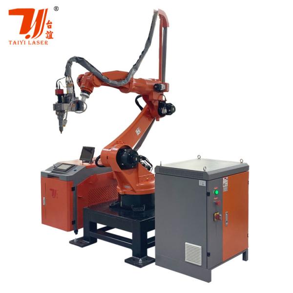 China Automatic Raycus Max IPG Fiber Laser Welding Machine 1500W 3000W 6Kw Custom 6 Axis Robot factory