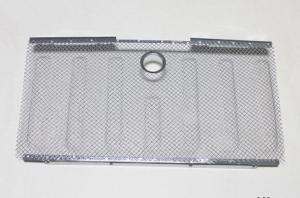 China 3D Chrome Mesh grille (install ) For Jeep Wrangler JK 2007-2014 insect nets 4*4 auto accessoires factory