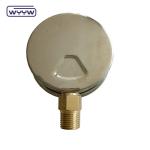 4" Oil-Filled Marine Pressure Gauge Manometer With Stainless Steel Case