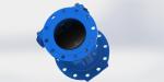 Iso Certificate Rubber Disc Industrial Check Valve Dn50-600