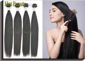 China Peruvian Virgin Human Hair Extensions Silky Straight Healthy Ends Durable factory