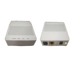 OEM ODM White Color WiFi EPON VOIP ONU 1GE Mini FTTH GPON ONU Modem Mini