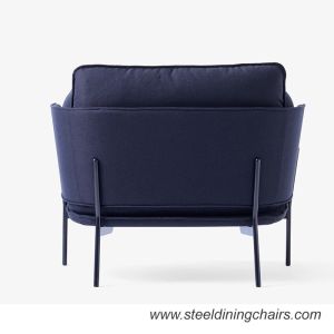 750mm 850mm Linen Fabric Upholstered Restaurant Chairs