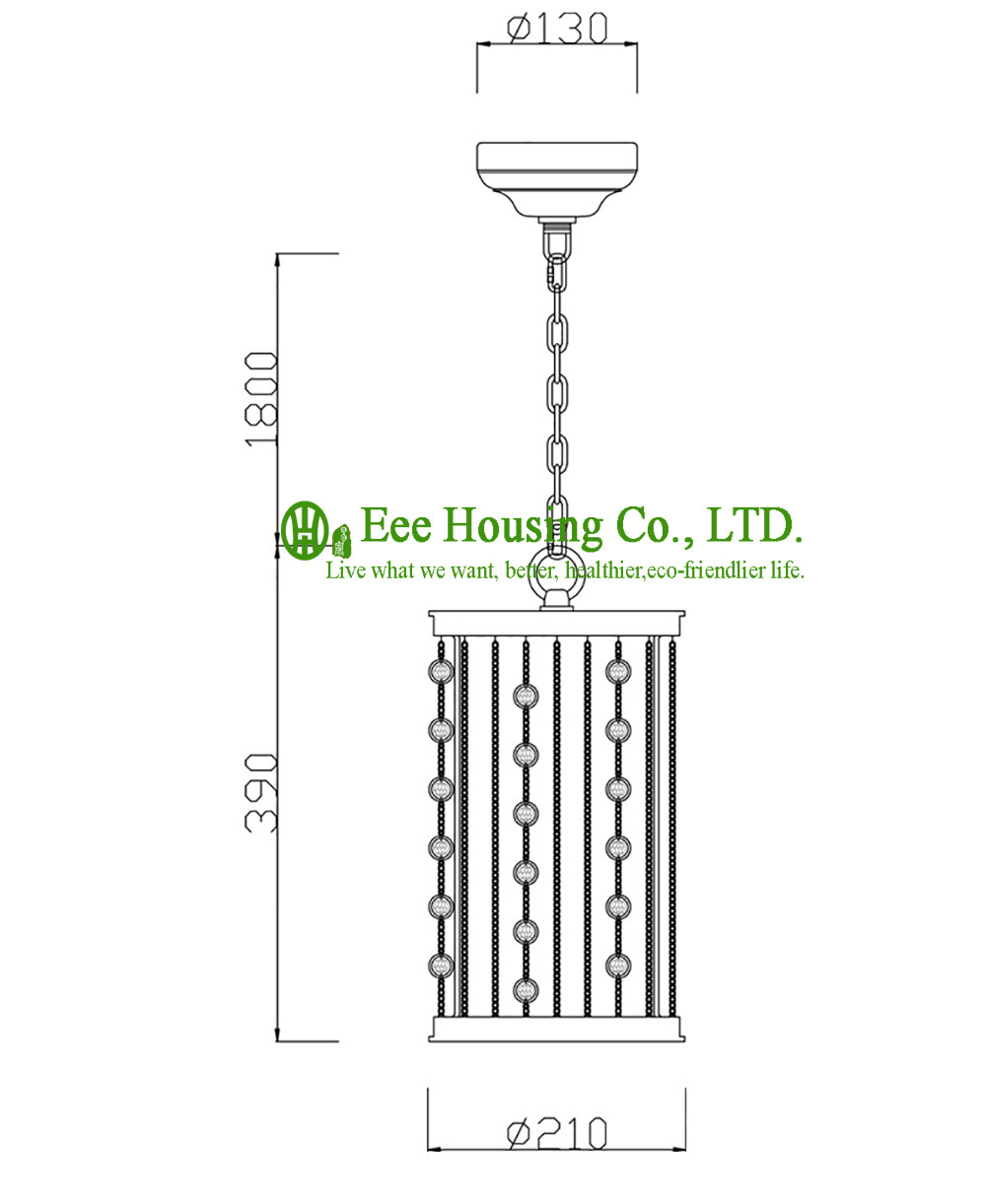 Crystal Ceiling lamp suspended ceiling lighting interior Bridcage chandeliers & pendant lights