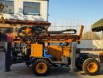 5.5T Trailer Mounted Drilling Rigs For Loose Layer And Bedrock Drilling