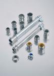 Small Steel Conduit Pipe Accessories , Rigid Conduit Compression Connector