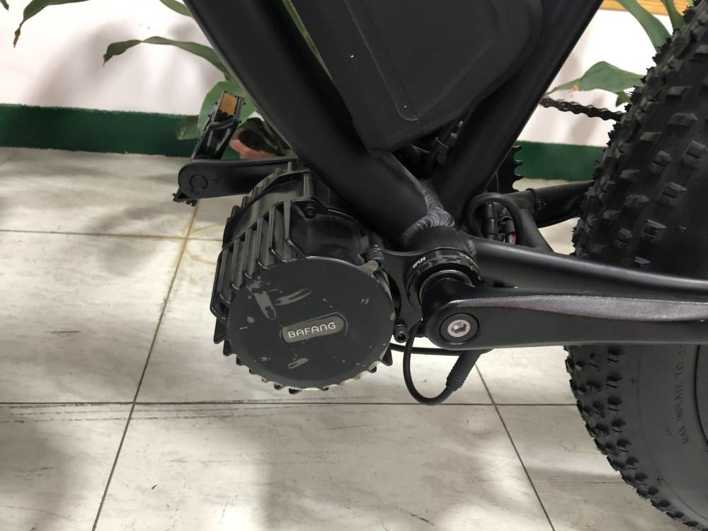 Lightest Mid Drive Ebike Commuter 26 Inch Fat Tire Central Motor 48v 250w 13Ah