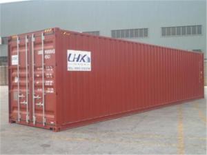 China 2nd Hand Steel High Cube Shipping Container / 45 Hc Container factory