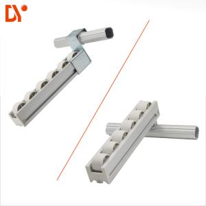 China Flow Rail System Heavy Duty Roller Track ABS PC Placon Roller factory