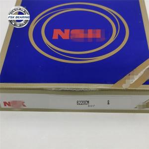 China Open Type 6220CM 6220 Single Row Deep Groove Ball Bearing 100*180*34 mm Steel Cage factory