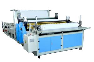 China Full Automatic Toilet Paper Making Machine Jumbo Roll Slitter Rewinder factory