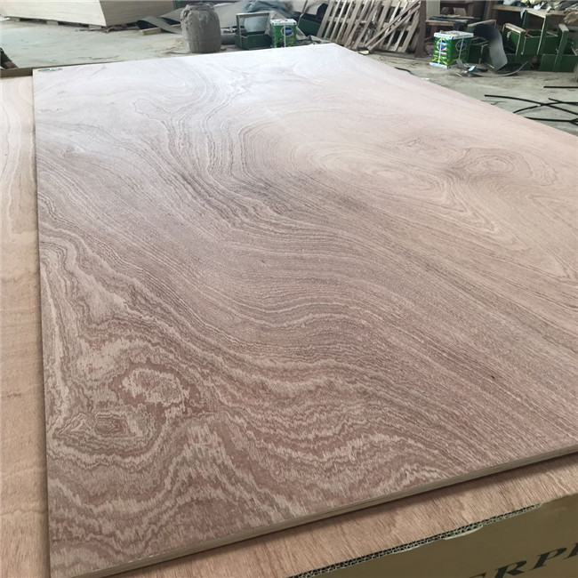 Sapele Face 1220mm 25mm Sapele Veneer Plywood