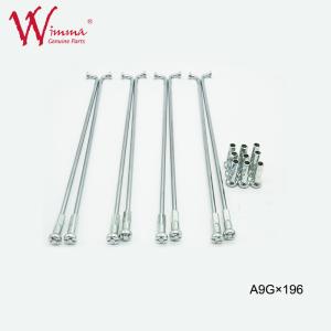 China Motorcycle Spoke Set With Nipples Wholesale High Quality A9G 196mm Length Dirt Bike factory