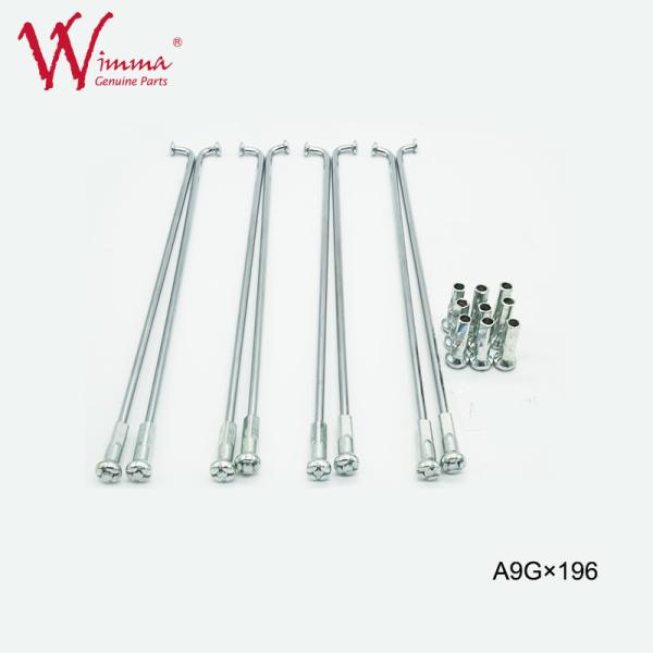 Motorcycle Spoke Set With Nipples Wholesale High Quality A9G 196mm Length Dirt