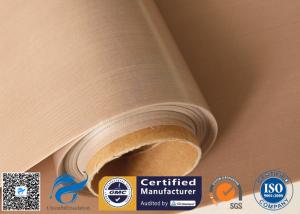 China 61 Inches high temperature fabric , PTFE coated fiberglass cloth Oven Liner Materials factory