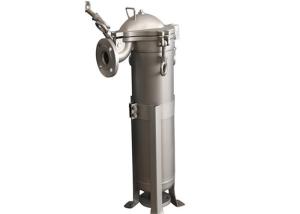 China Topline Single Bag Filter Housing SS 304 SS 310 SS316 For Water Filtration factory