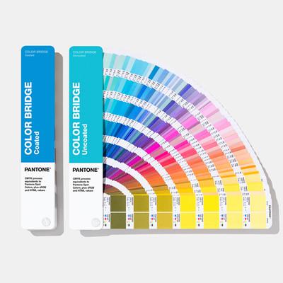 Color Bridge Guide Set | Coated & Uncoated Translate Pantone Colors into CMYK,