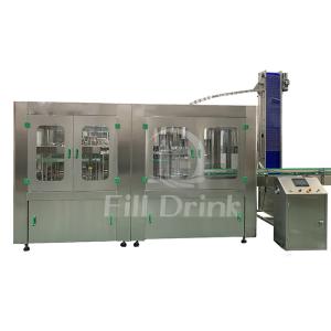 China PET Bottle Soda Gas Filling Machine Carbonated Soda Bottling Machine Without Air Leakage factory