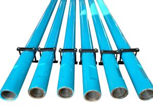 China R780 steel Blue 219*25*7620 25ft Water Well Drill Pipe For Mining factory