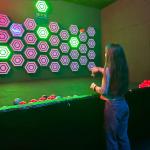 Interactive Throwing Game Room Team Sport Reaction Physically Challenging Ar
