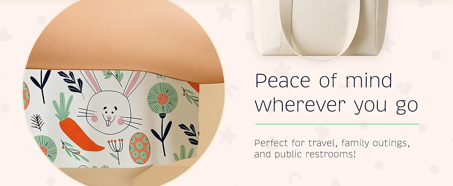 kids toilet seat covers with fun designs, dinosaur toilet liners, bunny print toilet cover