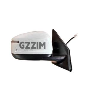 China Black White Utv Side Mirrors With Lights For LC200 2008-2019 To LC300 2023 factory