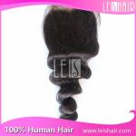 hot selling human hair products loose wave lace closure
