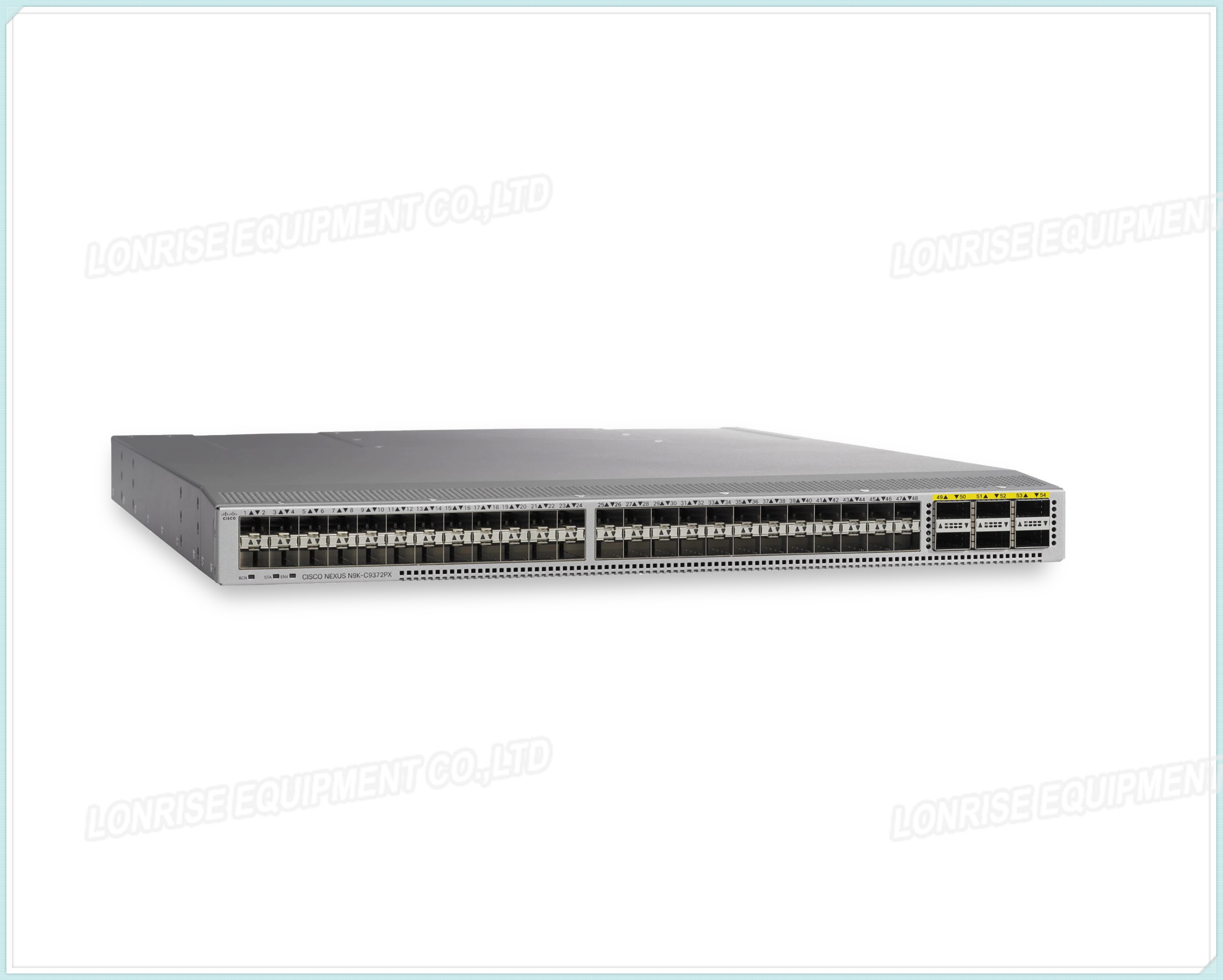 Cisco Switch N9K-C9372PX-E Nexus 9000 Series Switch 48p 10G SFP+ And 6p 40G QSFP+