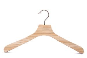 China Betterall Hotel Usage MDF High Quality Wood Coat Hanger factory