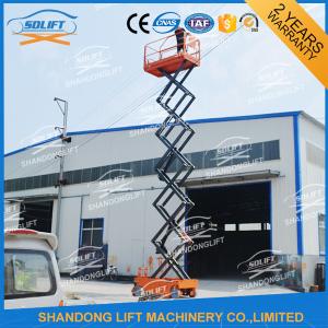 China 8M 450KG Electric Self Propelled Elevating Work Platforms for Aerial Work factory