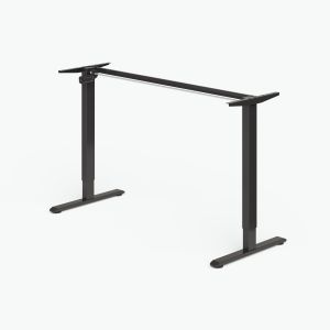 China Basic Adjustable Standing Desk Frame Single Motor With 1185mm Max Height factory