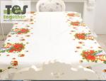 New Christmas disposable PVC tablecloth，with different Cartoon designs