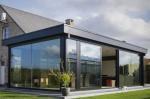 Office Building Glass House Four Season Solarium Sunrooms With Chinese Top