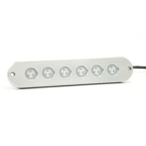 China Slim Surface Mount 90W IP68 Yacht Underwater Lights factory