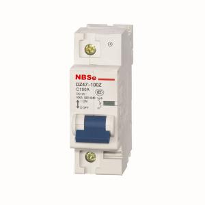 China DC MCB Industrial Type Circuit Breaker / Solar PV Breaker 80A 100A 125A 1P 2P 3P 4P factory