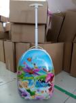 egg shaped kids trolley luggage bag suitcases in baigou baoding hebei China