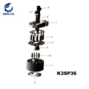 China Excavator Spare Parts Hydraulic Pump Parts KVC Series K3SP36 factory