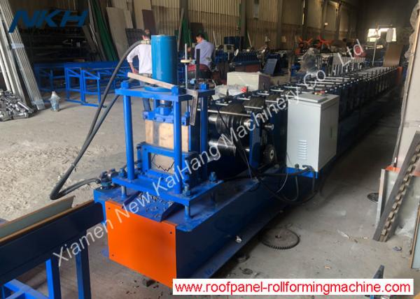 24 Forming Station Rainwater Gutter Roll Forming Machine For Rainwater Gutter,