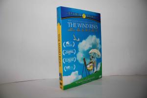 China Free DHL Shipping@Disney Cartoon DVD Moveis Wind Rises Wholesale!! factory